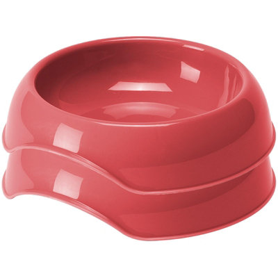 Cat Centre.Direct Cat Centre Gusto Pet Bowls 0.2L Red (Set Of 2) from B&Q
