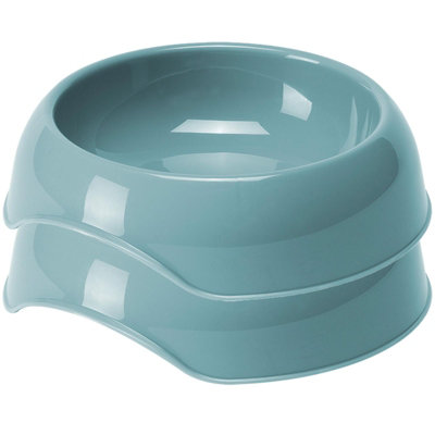 Cat Centre.Direct Cat Centre Gusto Pet Bowls 0.35L Blue (Set Of 2) from B&Q