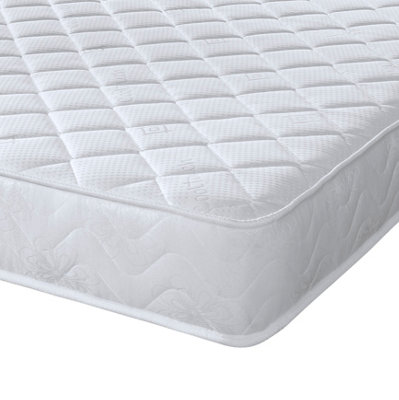 Extreme Comfort Ltd Extreme Comfort The Darcy Diamond Cooltouch Micro Quilted Conventional Spring Mattress 2Ft6 Small Single White