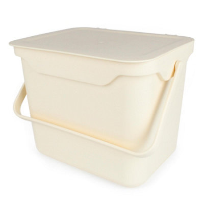 EasyEco Easy Eco5L Compost CaddyCream from B&Q