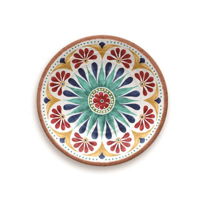 Purely Home Rio Medallion Melamine Side PlatesSet Of 4 from B&Q