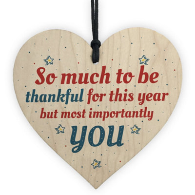 Red Ocean Thank You Friendship Gift Colleague Teacher Leaving Goodbye Anniversary Gift For Family Mum Dad from B&Q