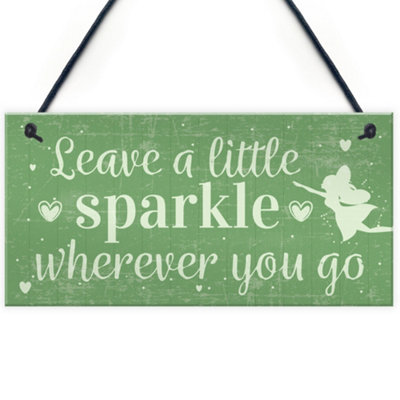 B&Q -  Garden Sign Garden Shed Fairy Plaque Friendship Best Friend Motivational Birthday Gift