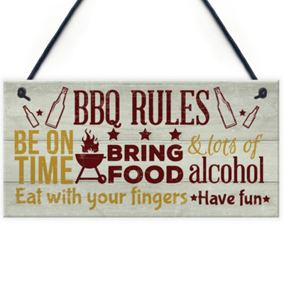 Red Ocean Funny Garden Plaque Pub Bar Home Sign Man Cave Shed Bbq Friendship Gifts from B&Q