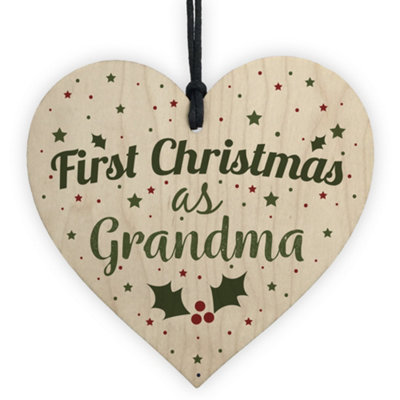 Red Ocean Nanny Gifts Christmas Nan Nannie Nanna Nana Gran Granny Birthday Xmas Bauble Gifts from B&Q