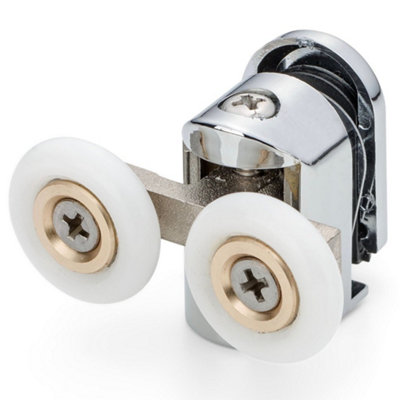  - 1 X Shower Part Shower Door Top Rollers/runners /replacements /spares/wheels 23mm Wheel Diameter R4