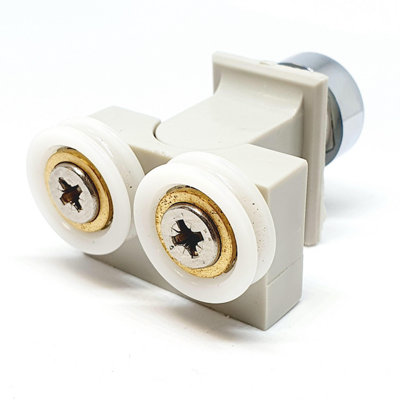  - 1 X Shower Part Shower Door Top Roller/runner/wheels 19mm Dia  Lux1Ft (Suitable For Certain Showerlux Models).