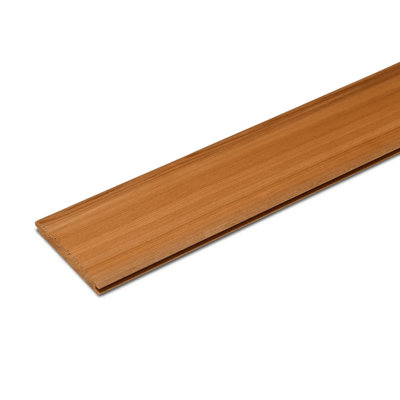 Timber Focus SertiWOOD Timber Focus Premium Canadian Western Red Cedar 4X1 V Jointed Tongue And Groove 1.22M X 94mm X 18mm 6 Pieces from B&Q