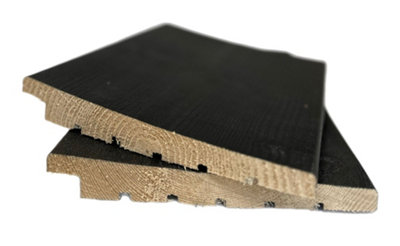Timber Focus Sertiwood Premium Rebated Featheredge Sample from B&Q