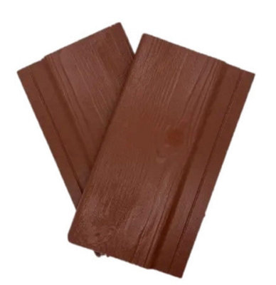 Timber Focus Sertiwood Viking Secret Fix Shiplap Tongue And Groove Swedish Red Sample from B&Q