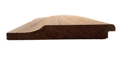 Timber Focus SertiWOOD Timber Focus Imported Canadian Western Red Cedar Shiplap Cladding Tf46 Profile (18X144mm / 134mm Cover) 20 Linear Metres (2.7M²) from B&Q