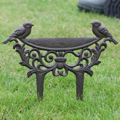 Dibor Cast Iron Outdoor Garden Combined Boot Brush Scraper