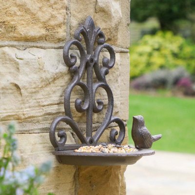 Dibor Country Style Wall Mounted Garden Bird Feeder