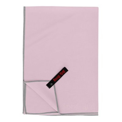 Snug Rug Microfibre Beach Towel Super Absorbent Quick Drying Lightweight Large 80 X 160Cm Mauve from B&Q