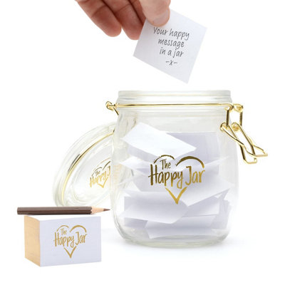 CKB LTD The Happy JarMemoriesHappy KeepsakesWeddingCouplesReflection from B&Q