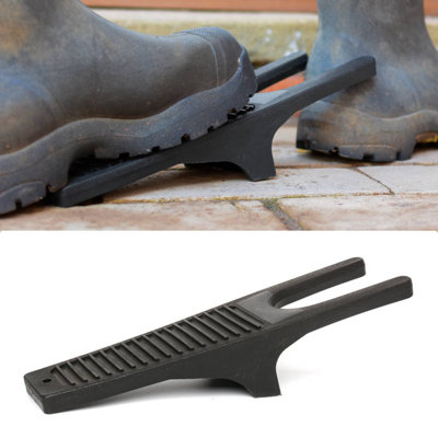 CKB LTD Black Plastic Boot Jack Wellington Boots Wellies Remover Puller Mud Scraper from B&Q