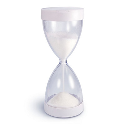 CKB LTD Hoobbe Sweet Manual Timer Sugar Dispenser Container Hourglass from B&Q