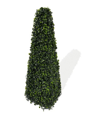 Best Artificial 2Ft Pyramid Obelisk Boxwood Topiary Tree from B&Q