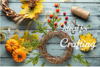 Best Artificial 40 Christmas Pine Green Sprig Spruce Needles Branches Diy Craft Garland Wreath Decoration from B&Q