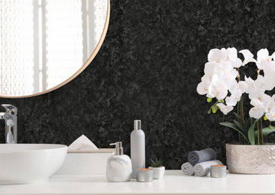 Aquabord Laminate Midnight GalaxyOffer Includes 1 Panel1 Tube AdhesiveAnd 1 Edge Trim from B&Q