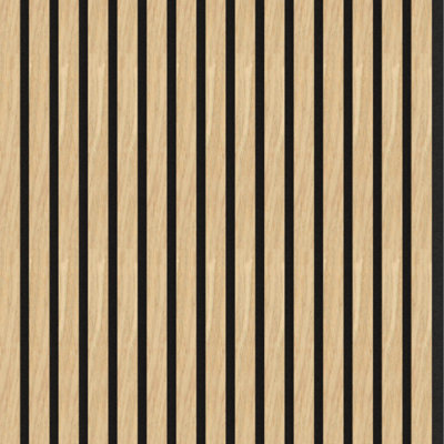 Proclad Oak Wood Slat Wall Panel 240cm x 60cm - Image 3