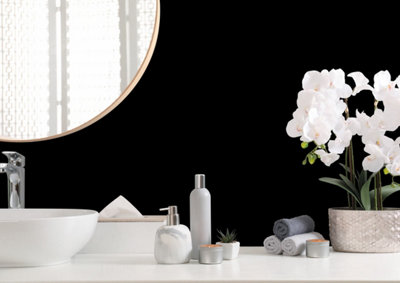 Proclad Black Pvc Wall Cladding Panels- Offer Includes Fixing AdhesiveAnd Edge Trim from B&Q