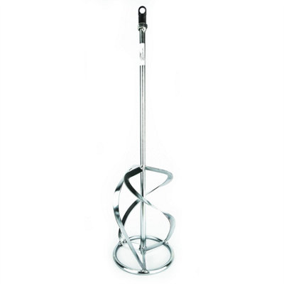 Toolty Professional Mixing Paddle Stirrer Mixer Whisk Agitator 140X600mm M14 Thread Negative Galvanized Steel For Concrete Plaster from B&Q