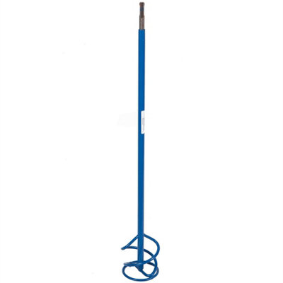 Toolty Propeller Mixing Paddle Stirrer Whisk Agitator 85X450mm Sds Powder Coated Steel Positive 2Blade For Leveling Mass from B&Q