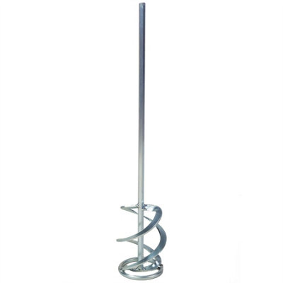 Toolty Helix Plus Mixing Paddle Stirrer Agitator Whisk Mixer 70X400X8mm Hex Galvanized Steel For Plaster Concrete Mortar Diy from B&Q