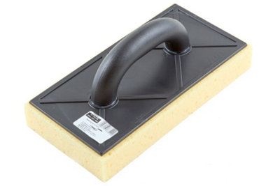 Toolty Sponge Grouting Float 280X140X25mm Yellow Medium Dense For Tiling Finishing Tool Trowel Floors Walls Diy from B&Q