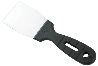 Toolty Filling Taping Spatula With Plastic Handle 60mm Stainless Steel For Plastering Rendering Finishing Diy from B&Q