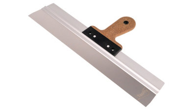 Toolty Filling Taping Spatula With Cork Handle On Aluminium Profile 475/60mm Stainless Steel For Plastering Finishing Rendering from B&Q