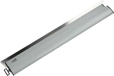 Toolty Skimming Spatula Plastering Darby With Plastic Handle 800mm (32") Stainless Steel With 0.3mm Blade Diy from B&Q