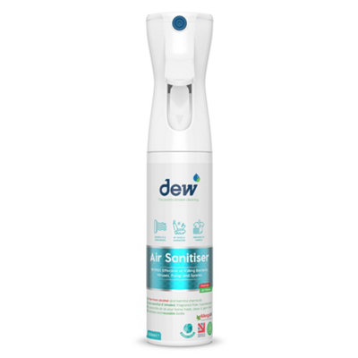 Dew Air Deodoriser Spray 300Ml Natural Odour Eliminator & Antibacterial Air Freshener For HomeFabricCar & Bathroom from B&Q