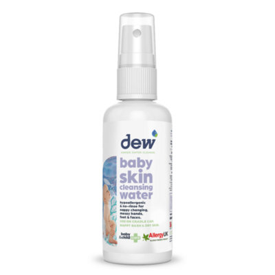 Eco360 Dew Baby Skin Cleansing Water Hypoallergenic  Anti Bac  No Rinse Allergy Uk Certified  65Ml from B&Q