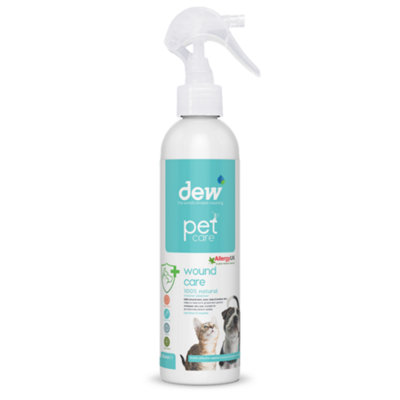 Eco360 Dew First Aid Spray For Pets  100% Mineral Hypoallergenic Non Toxic Antiseptic Fast Acting Relief Abrasions & Irritations 250Ml from B&Q
