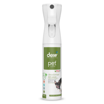 Eco360 Dew Pet Deodoriser  100% Mineral Hypoallergenic Anti Bac Stops Smell Safe On All Fur  Fragrance Free Made In Uk 300Ml from B&Q