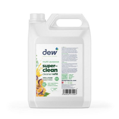 Eco360 Dew Multi-Purpose Superclean Passion Fruit And Mango Cleaner And Degreaser Refill 2.5L from B&Q