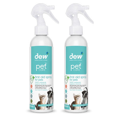 Dew Products First Aid Spray For Pets 250Ml X 2 from B&Q