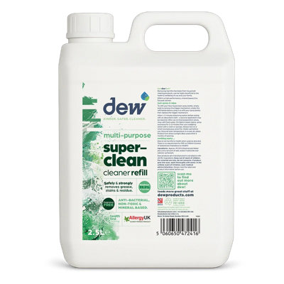 DEW Multi-Purpose Superclean Fragrance-Free Refill 2.5L X 2 Pack from B&Q