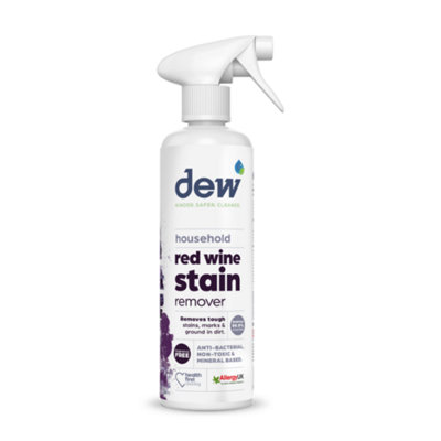 Eco360 Dew Household Red Wine Stain Remover Non Toxic Allergy Uk Certified Powerful Red Wine Stain Remover 500Ml from B&Q