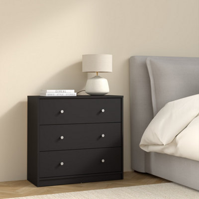 Furniture To Go May Chest Of 3 Drawers In Black
