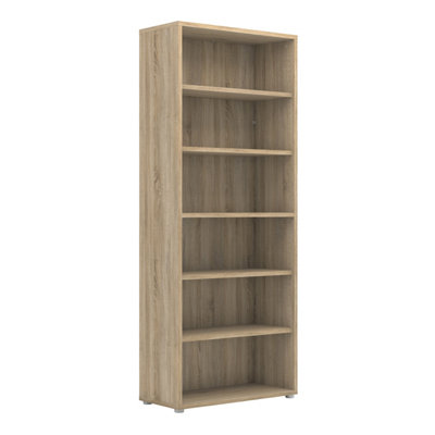 Furniture To Go Prima Bookcase 5 Shelves In Oak from B&Q
