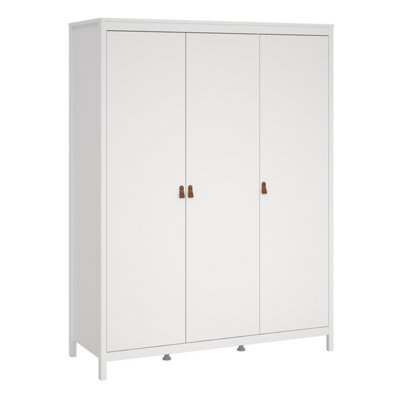 Furniture To Go Barcelona Wardrobe With 3 Doors In White from B&Q