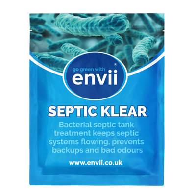 Envii Septic KlearSeptic Tank TreatmentRemoves Smells And Cleans & Unblocks Septic TanksTwo Year Supply Of Tablets from B&Q