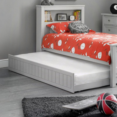 Julian Bowen Unisex Dove Grey Maine Pull-Out Trundle - Image 8