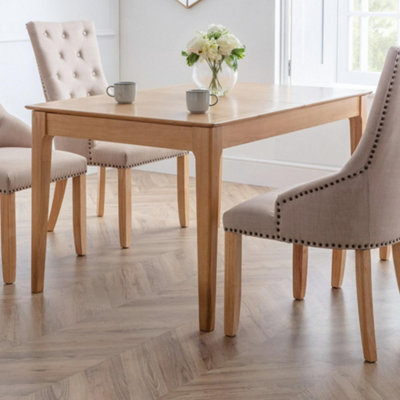 Julian Bowen Kingham Extending Dining Table - Brown - Image 9