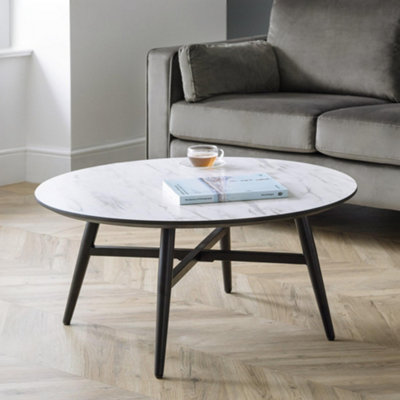 Julian Bowen Firenze Marble Effect Coffee Table - Image 8