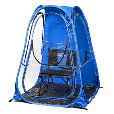  - Personal Pop-Up Weather Shelter Pod / Spectator Tent / Fishing ShelterRoyal Blue Xl
