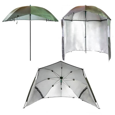 Umbrella Heaven 3 In 1 Leisure & Fishing Umbrella Bivvy Shelter from B&Q